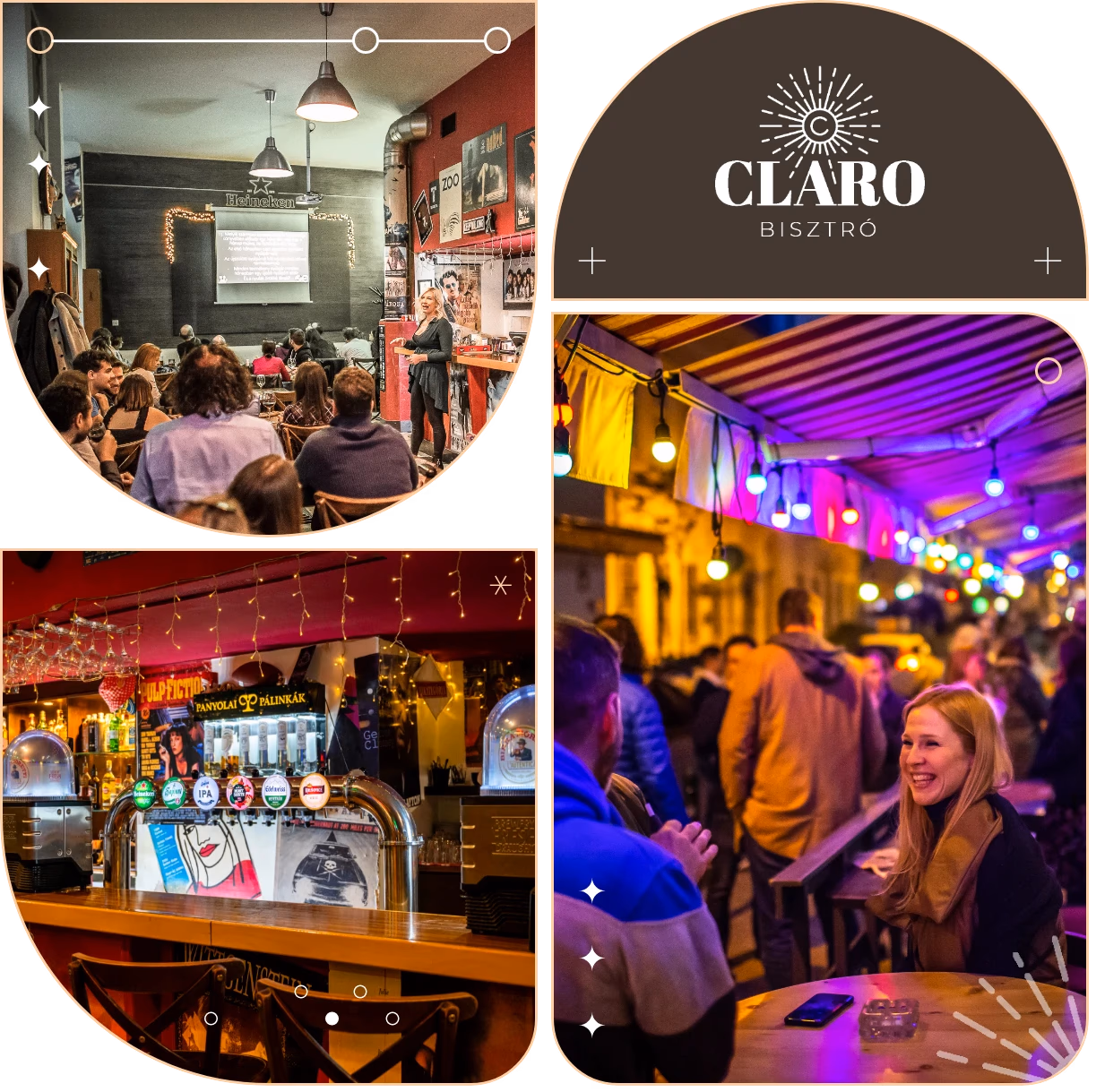 Claro Bisztró – hangulatképek